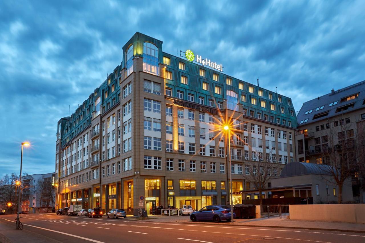 H+ Hotel Leipzig Exterior foto